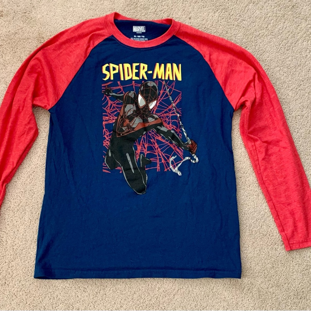 Long sleeve Boys XL Marvel Spider-Man T-shirt